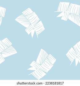 Tropical Leaf seamless pattern design for fashion textiles, graphics and crafts