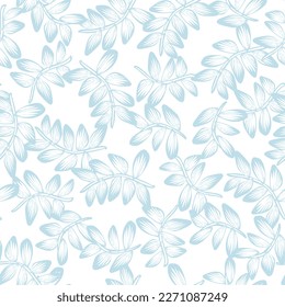 Tropical Leaf seamless pattern design for fashion textiles, graphics and crafts