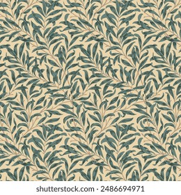 Tropical Leaf seamless pattern design for fashion textiles, graphics and crafts