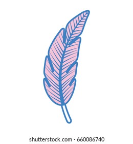 tropical leaf summer icon