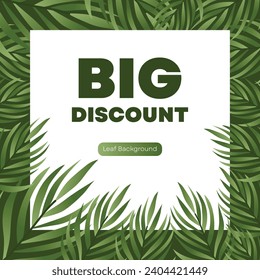 tropical leaf vector areca palm pattern