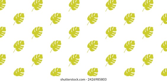 Tropical leaves abstract pattern background