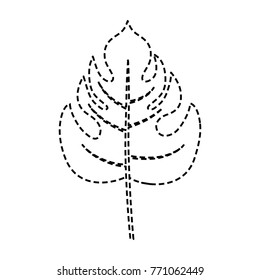 tropical leaves design