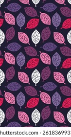 Tropical leaves, floral seamless pattern. Tropical leaves, floral illustration. Tropical leaves, floral background. Perfect for fabric, textile, wallpaper, and decor. SSTKbackgrounds
