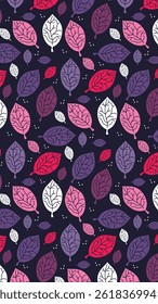 Tropical leaves, floral seamless pattern. Tropical leaves, floral illustration. Tropical leaves, floral background. Perfect for fabric, textile, wallpaper, and decor. SSTKbackgrounds