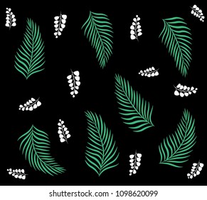 Tropical Leaves Pattern