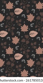 Tropical leaves pattern background. Tropical leaves illustration pattern. Tropical leaves background. Perfect for textile, fabric, print, greeting, wallpaper, many more. SSTKbackgrounds