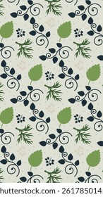 Tropical leaves pattern background. Tropical leaves illustration pattern. Tropical leaves background. Perfect for textile, fabric, print, greeting, wallpaper, many more. SSTKbackgrounds