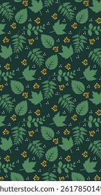 Tropical leaves pattern background. Tropical leaves illustration pattern. Tropical leaves background. Perfect for textile, fabric, print, greeting, wallpaper, many more. SSTKbackgrounds