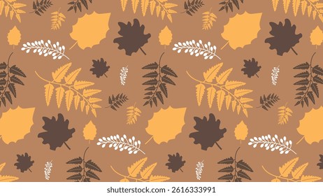 Tropical leaves pattern background. Vector of tropical theme. Perfect for textile, fabric, print, greeting, many more. SSTKbackgrounds