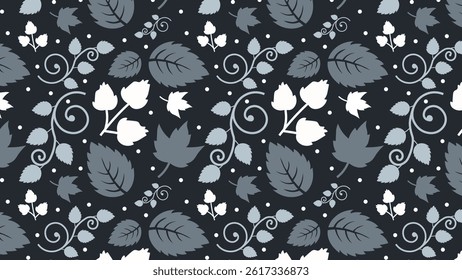 Tropical leaves pattern background. Vector of tropical theme. Perfect for textile, fabric, print, greeting, many more. SSTKbackgrounds
