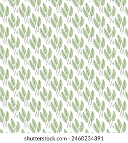 Tropical leaves pattern, jungle leaves seamless vector floral pattern. For textile.
