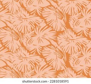 tropical leaves pattern perfect for decoration and textiles