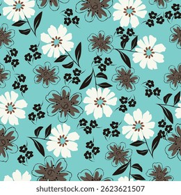 tropical leaves pattern perfect for decoration and textiles