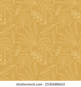 Tropical leaves pattern for your design.