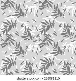  Tropical leaves. Vector illustration.