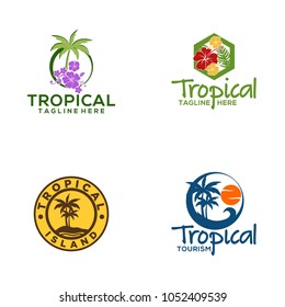 Tropical Logo Design