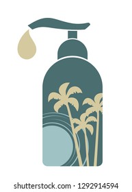 Tropical lotion gel