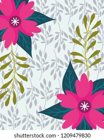 tropical natural flowers