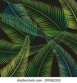 tropical nature design, vector illustration eps10 graphic 