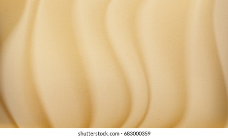 Tropical Ocean Beach Sand Vector. Beauty Sandy Texture Illustration 