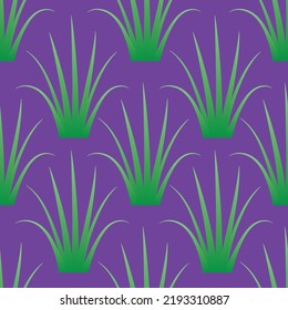Tropical palm element background. grass  vector seamless pattern.