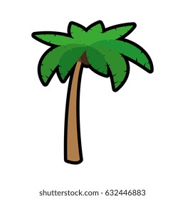 tropical palm icon