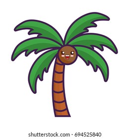 tropical palm icon