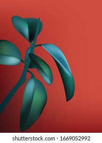 Tropical palm leaves, jungle leaf seamless vector floral pattern background