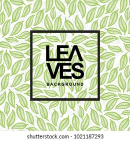 Tropical Palm Leaves Seamless Pattern Background . Summer concept 