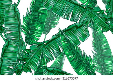 Banana Leaf Pattern High Res Stock Images Shutterstock
