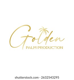 Tropical Palm Tree logo featuring a stylized palm silhouette with clean lines, perfect for beach resorts, travel agencies, and tropical-themed brands symbolizing relaxation, vacation, and paradise.
