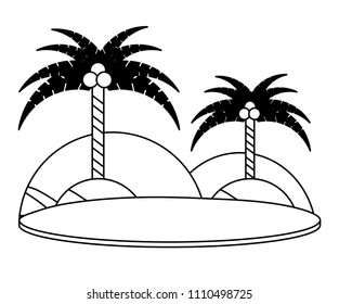 tropical palms design