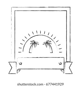 tropical palms design