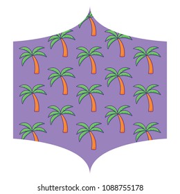 tropical palms pattern