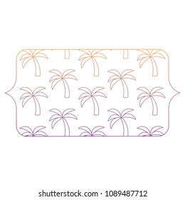 tropical palms pattern 