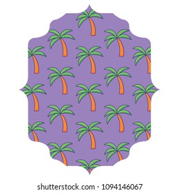 tropical palms pattern