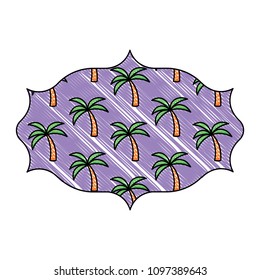 tropical palms pattern 