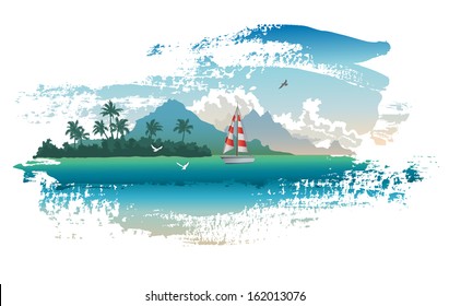 Tropical paradise 