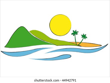 tropical paradise