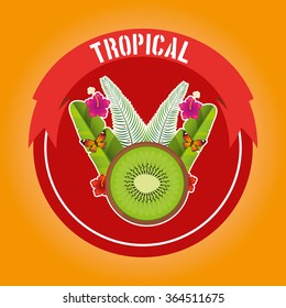 tropical paradise design 
