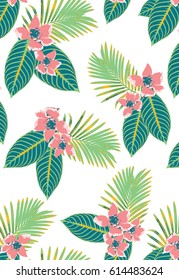 tropical pastel