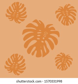 Tropical pattern design . Vector background 