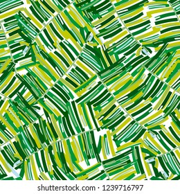 Tropical pattern, palm leaves seamless vector floral background. Exotic plant. Summer nature jungle print.