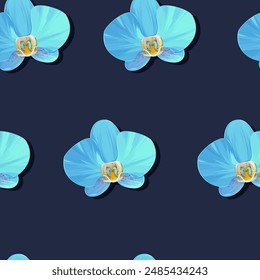 Tropisches Muster. Paradies Pflanzen und Blumen. Hawaii-Muster. Exotisch, Tropen