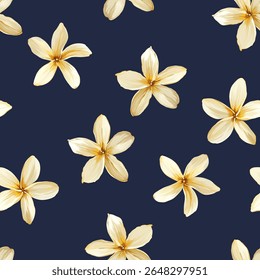 Tropical pattern. Paradise plants and flowers. Hawaiian pattern. Exotic, tropics