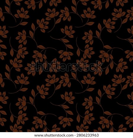 Tropical pattern. Paradise plants and flowers. Hawaiian pattern. Exotic, tropics
