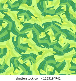 Tropical pattern seamless background. Palm leaves, modern seamless summer tropic art. Colorful trendy natural botanic print for decoration fabric,fashion textile. Palm tree leaf.Vector tropics botany