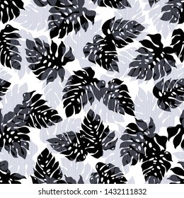 Tropical plant illustration pattern
I designed a tropical plant
This painting continues repeatedly,
