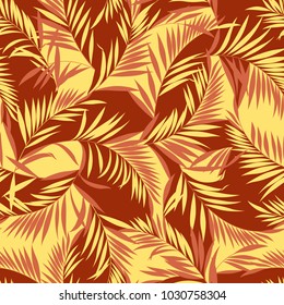 tropical plants pattern,
I designed a tropical plant,
This picture is seamless,
It is a vector work
